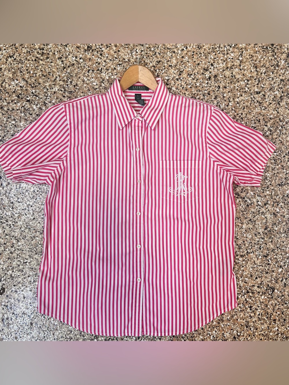 Lauren Ralph Lauren Women's Button Down Shirt - Picture 2 of 9